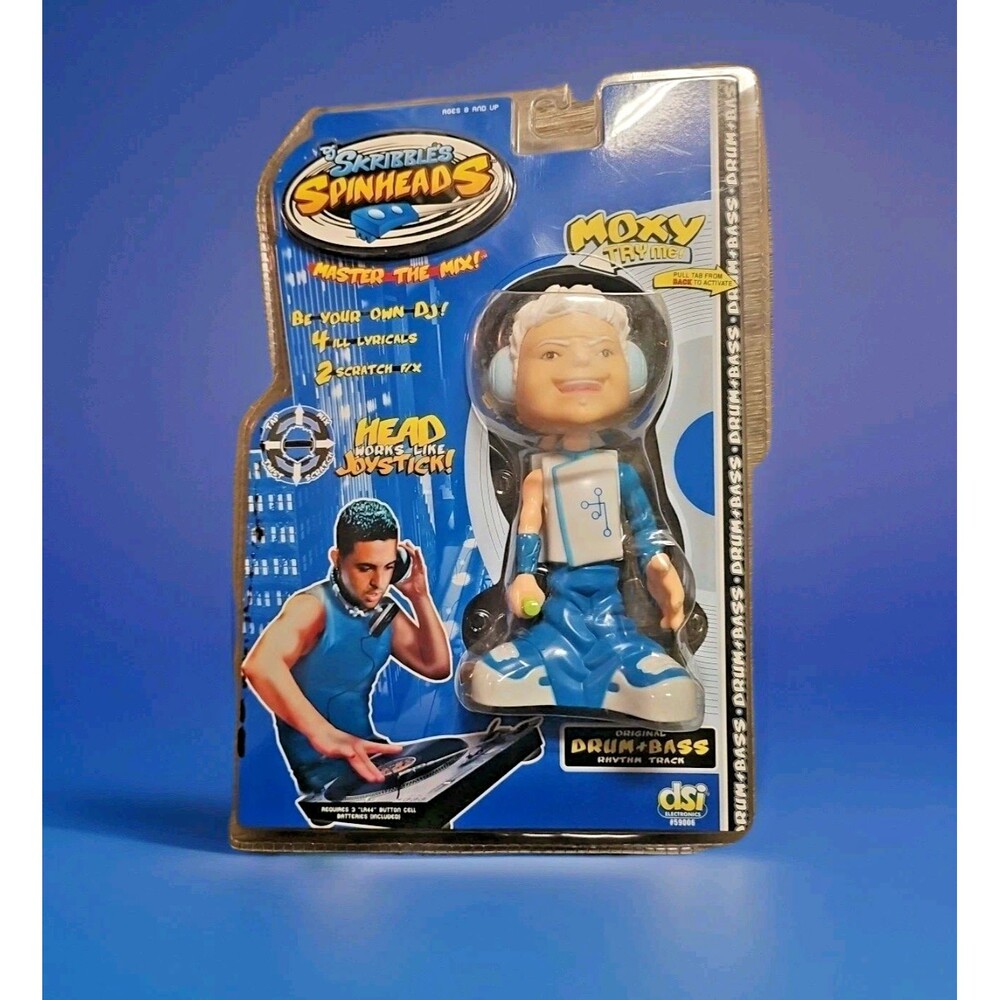 2003 DJ Skribbles SPINHEADS 🎵  By DSI Electronics MOXY